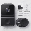 Campainha Inteligente Smart Vision - Câmera Wi-Fi HD com Visão Noturna e App