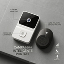 Campainha Inteligente Smart Vision - Câmera Wi-Fi HD com Visão Noturna e App