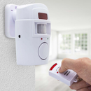 Alarme sem Fio Sistema de segurança domestico com Sensor de Presença e Controle Remoto e Sirene