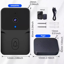 Campainha Wi-Fi Recarregável com Monitoramento HD 24h