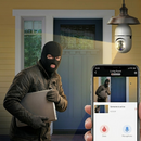 Câmera Lâmpada de Segurança Wi-Fi - Vision Lux 360°
