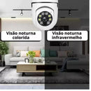 Câmera Lâmpada de Segurança Wi-Fi - Vision Lux 360°